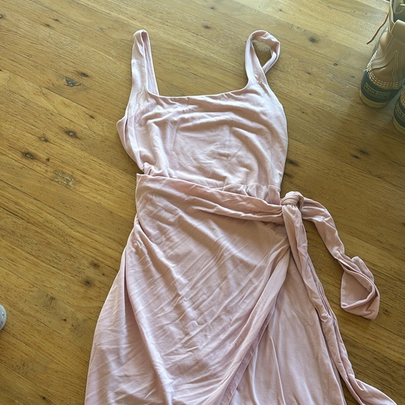 Aritzia Wilfred Wrap Dress Mini - Picture 2 of 3